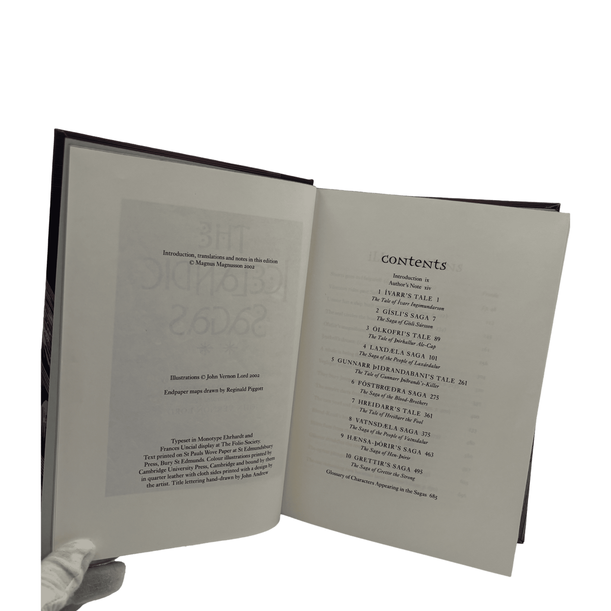 Icelandic Sagas II - Magnus Magnusson - Folio Society - 2002