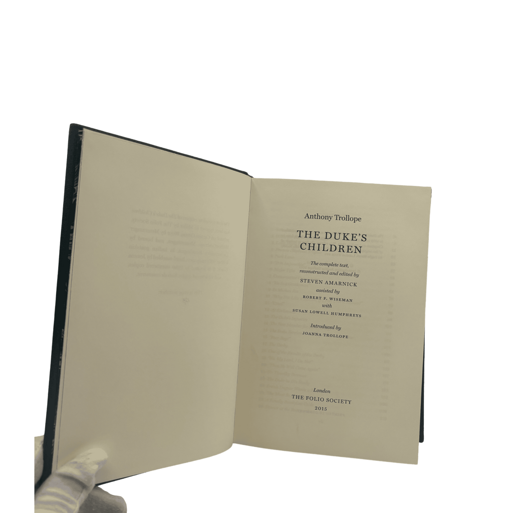 Duke's Children - Anthony Trollope - Folio Society - Limited Edition