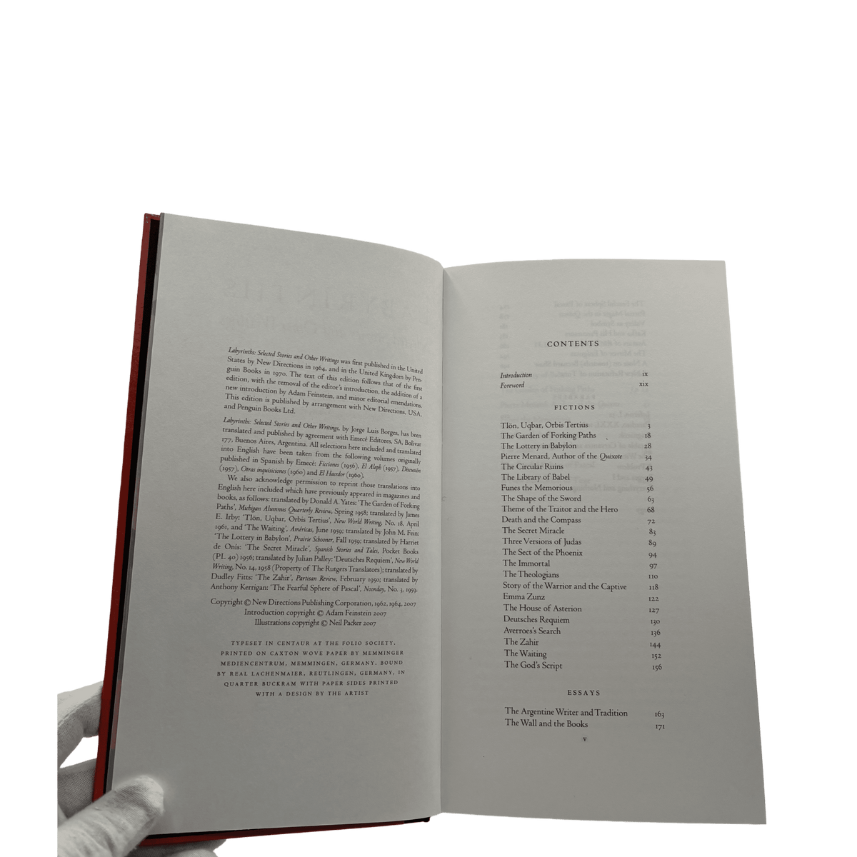 Labyrinths: Selected Stories And Other Writings - Jorge Luis Borges - Folio Society - 2007