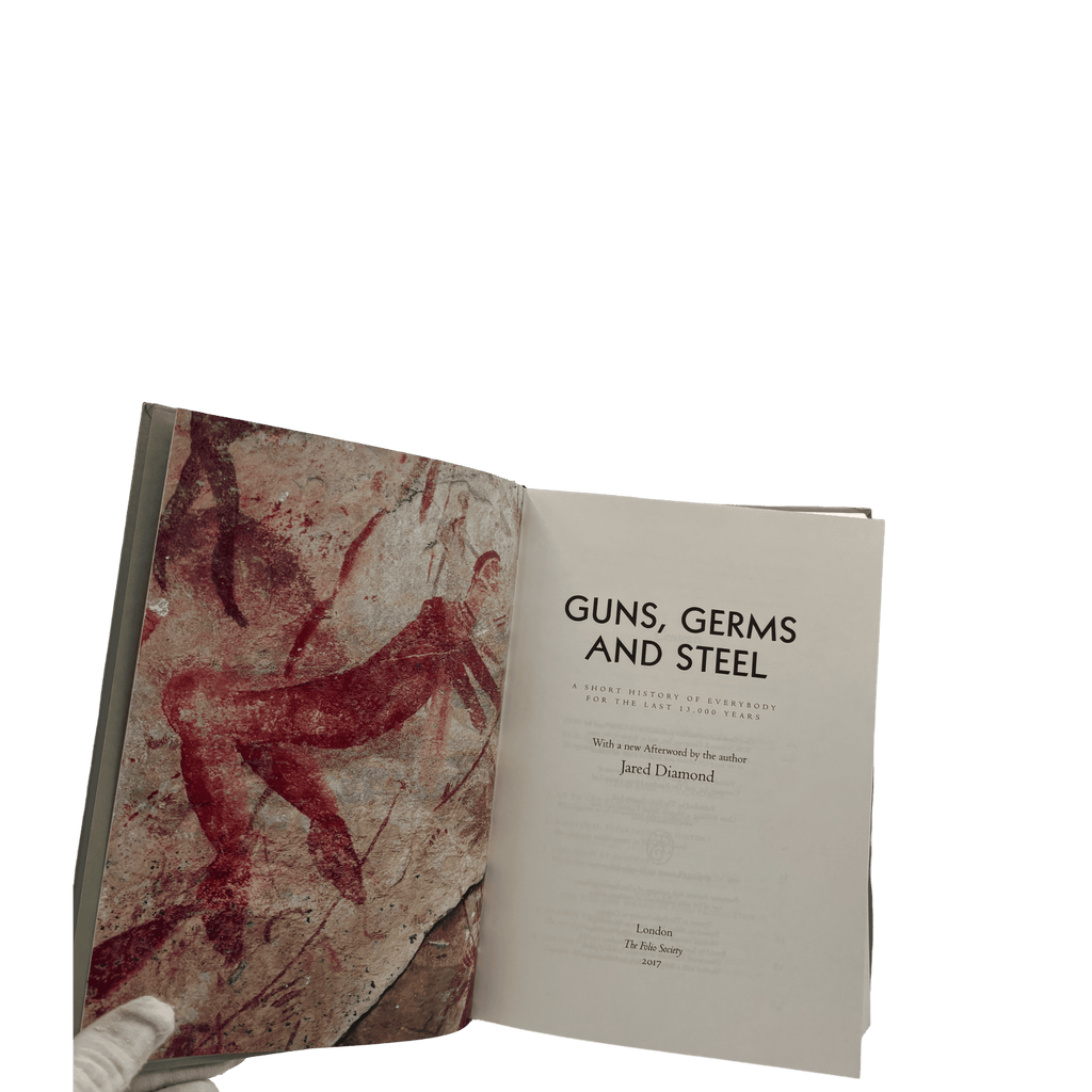 Guns, Germs and Steel: A Short History of Everybody for the Last 13,000 Years - Jared Diamond - Folio Society - 2017