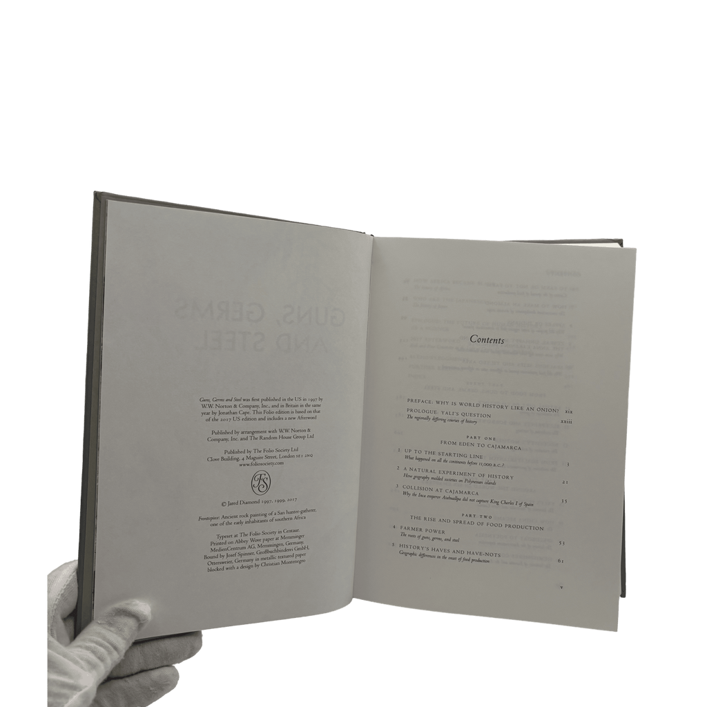 Guns, Germs and Steel: A Short History of Everybody for the Last 13,000 Years - Jared Diamond - Folio Society - 2017