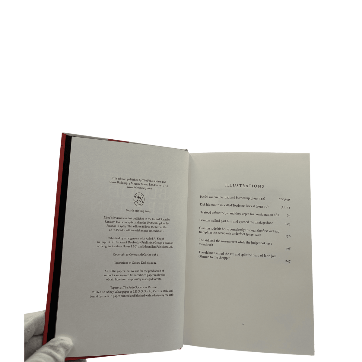 Blood Meridian - Cormac McCarthy - Folio Society - 2022