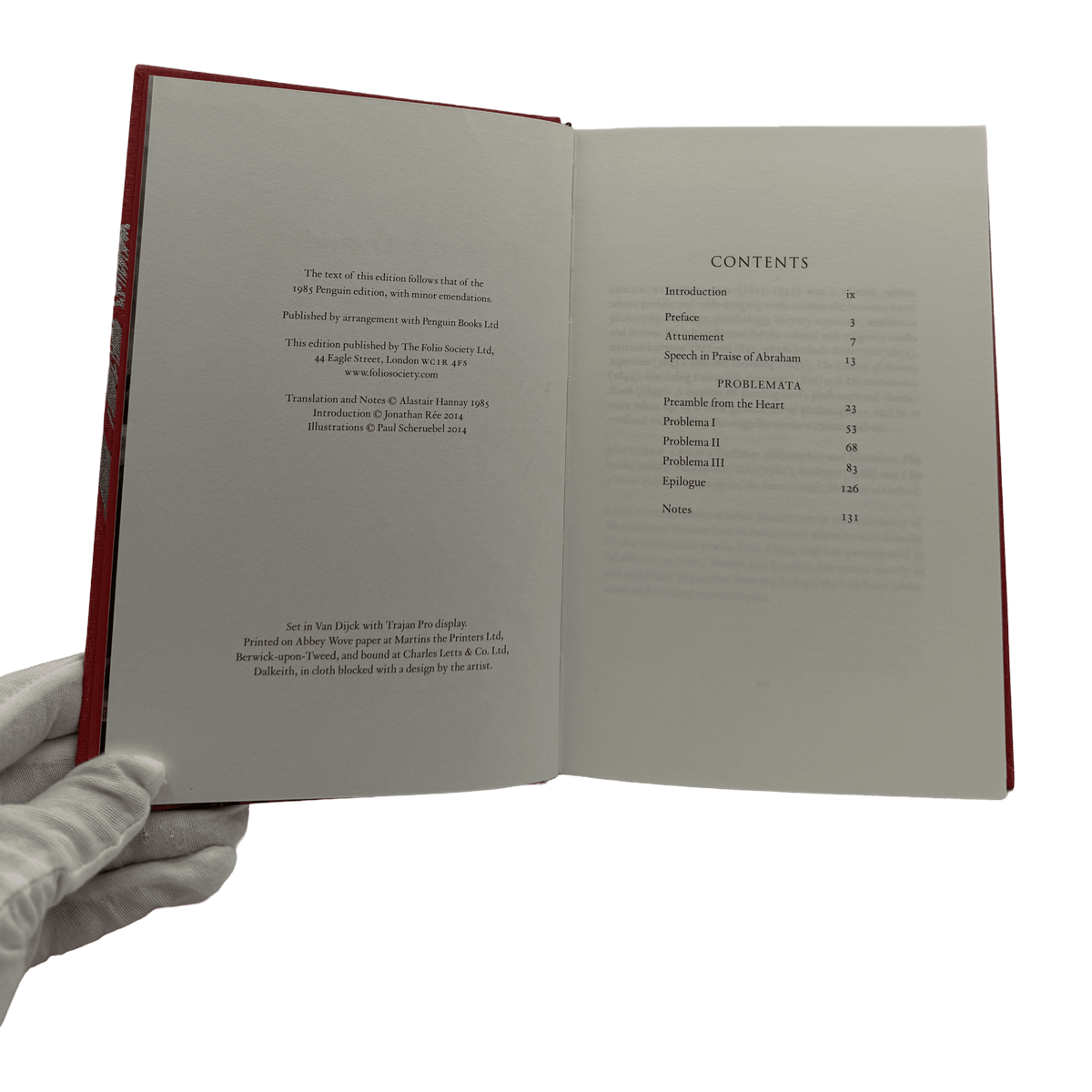 Fear and Trembling - Soren Kierkegaard - Folio Society - 2014