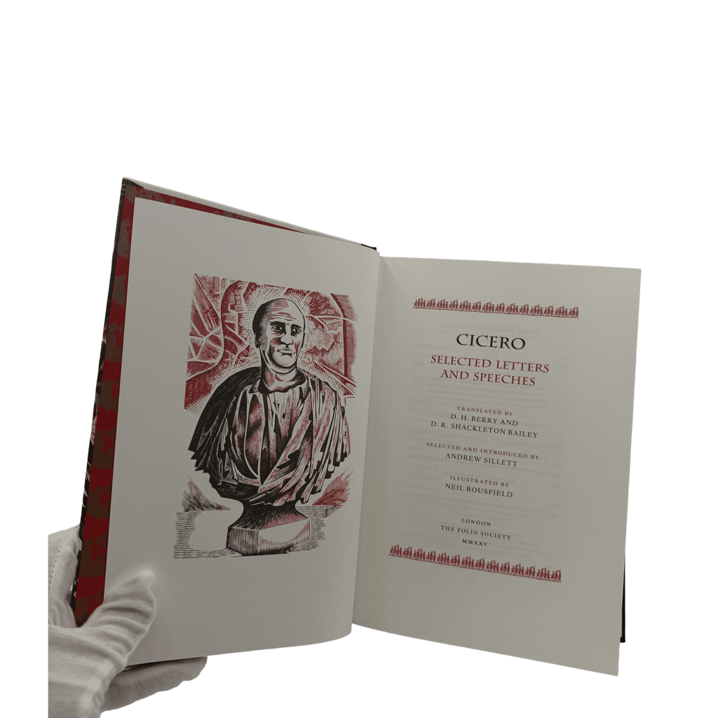 Cicero Selected Letters & Speeches - Andrew Sillett (editor) - Folio Society - 2025