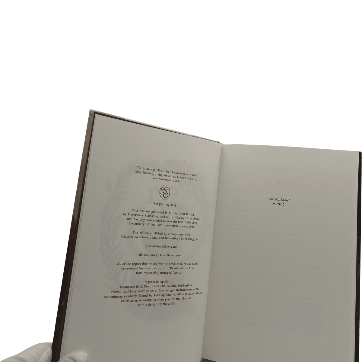 Circe - Madeline Miller - Folio Society - 2025