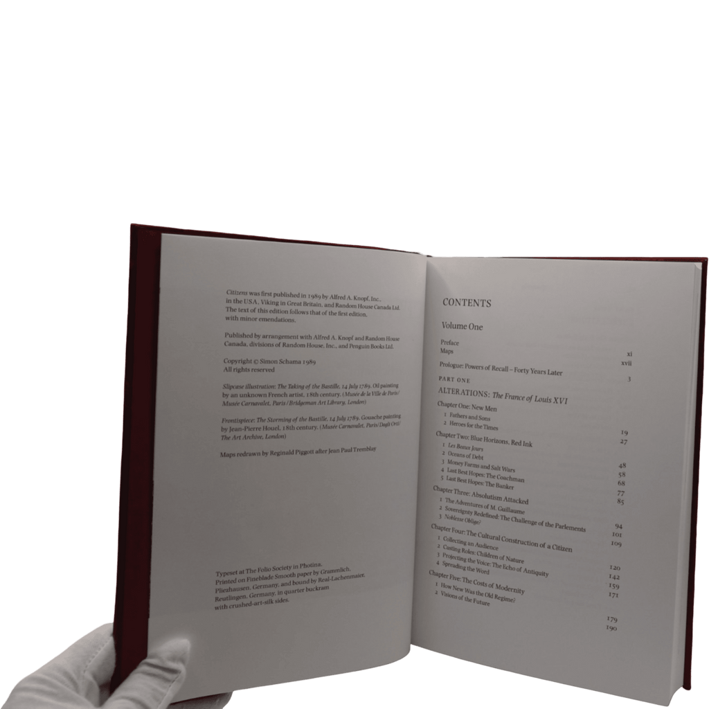 Citizens, A Chronicle of the French Revolution - Simon Schama - Folio Society - 2004 1st Edition