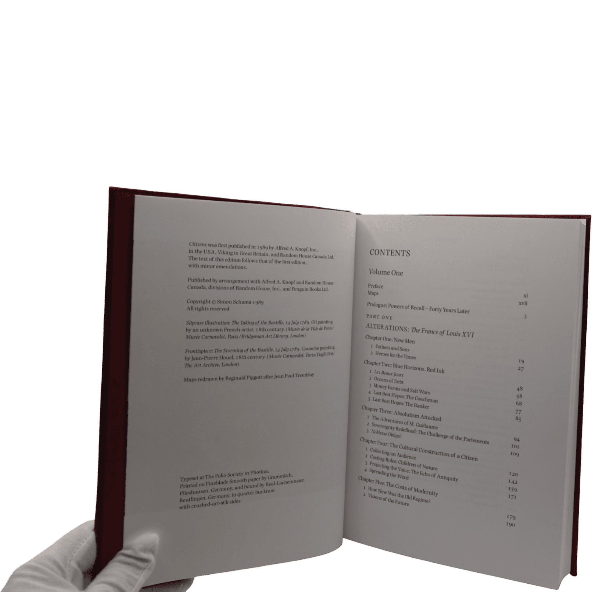 Citizens, A Chronicle of the French Revolution - Simon Schama - Folio Society - 2004 1st Edition