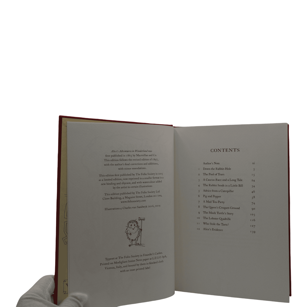 Alice in Wonderland - Lewis Carroll - Folio Society - 2019 1st Edition