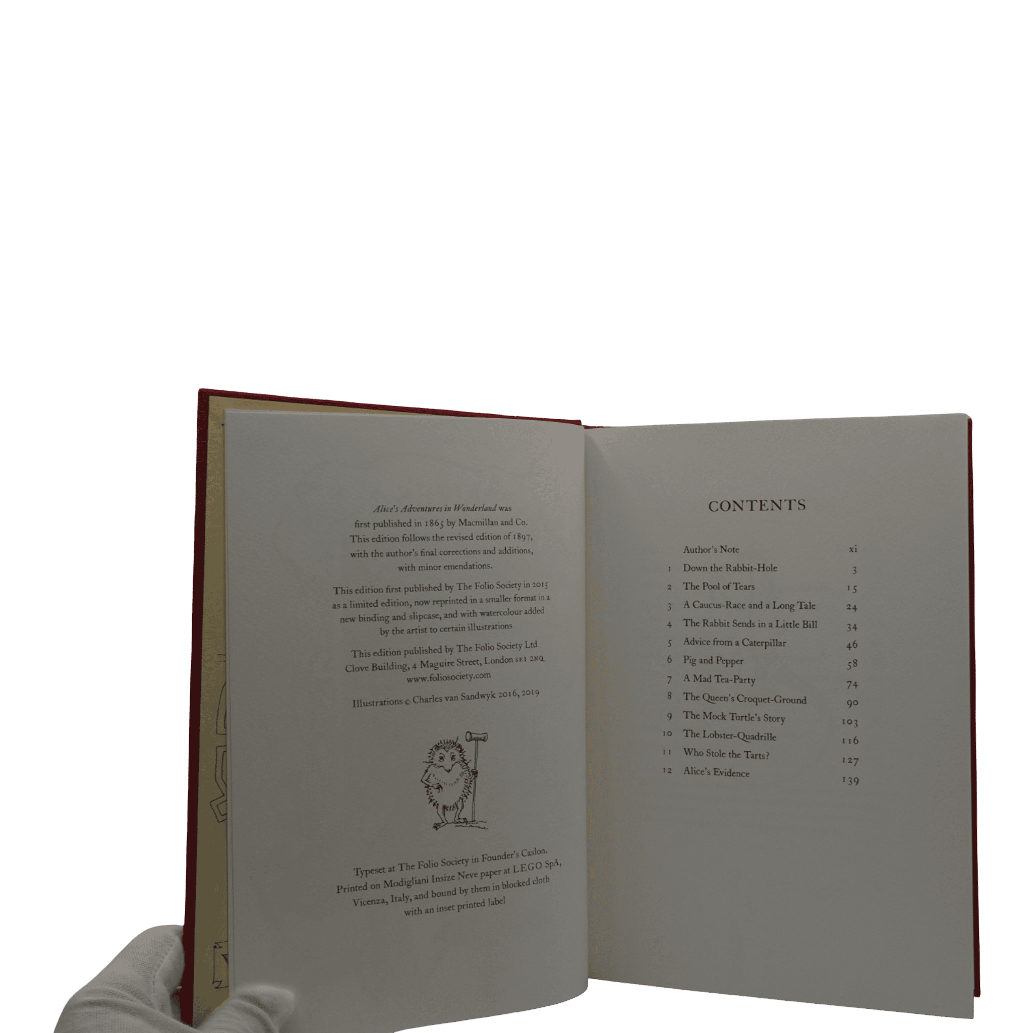Alice in Wonderland - Lewis Carroll - Folio Society - 2019 1st Edition