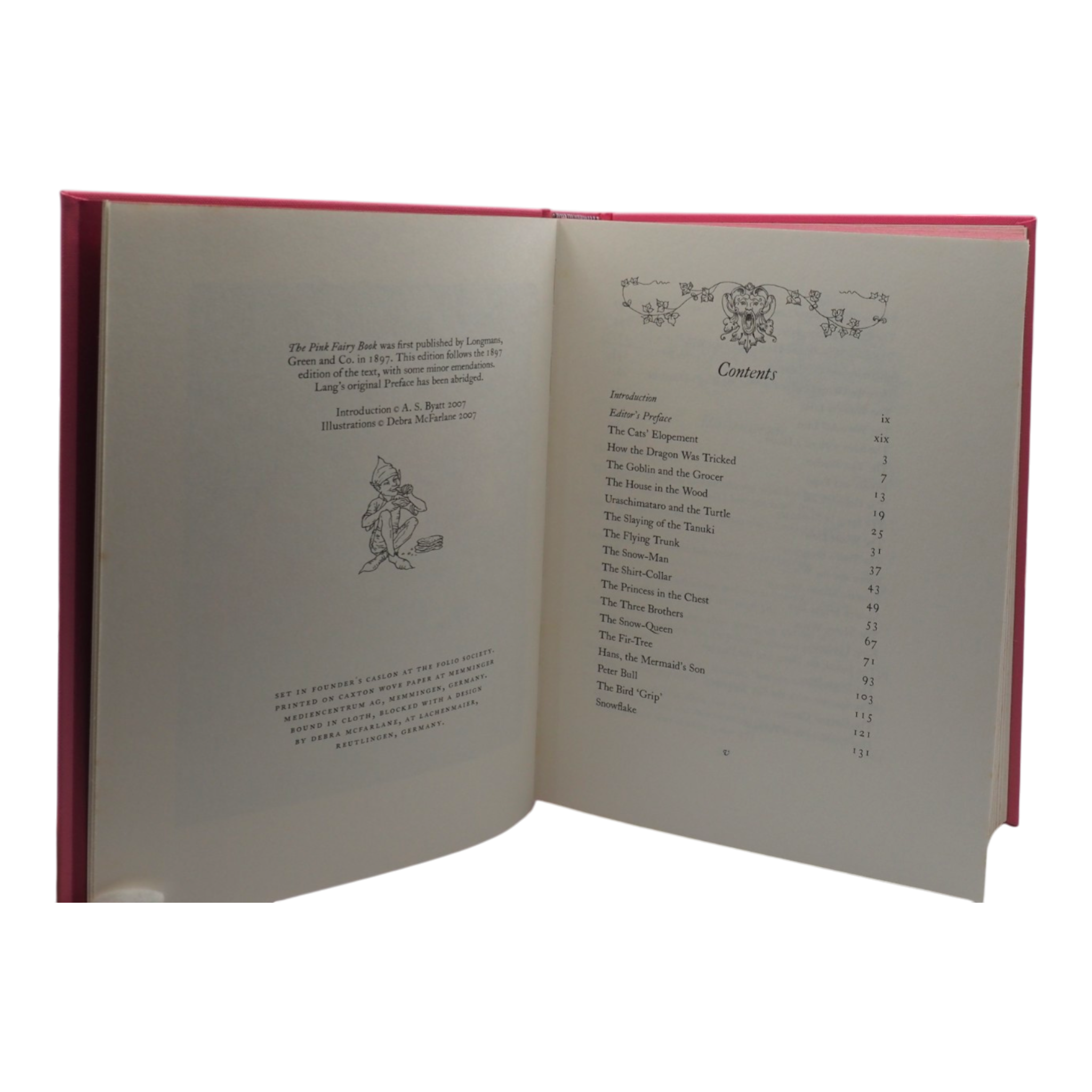 Pink Fairy Book, The - Andrew Lang - Folio Society - 2007 1st Edition