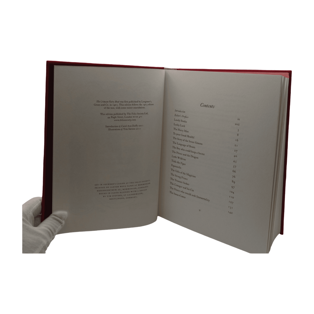 Crimson Fairy Book, The - Andrew Lang - Folio Society - 2011 1st Edition