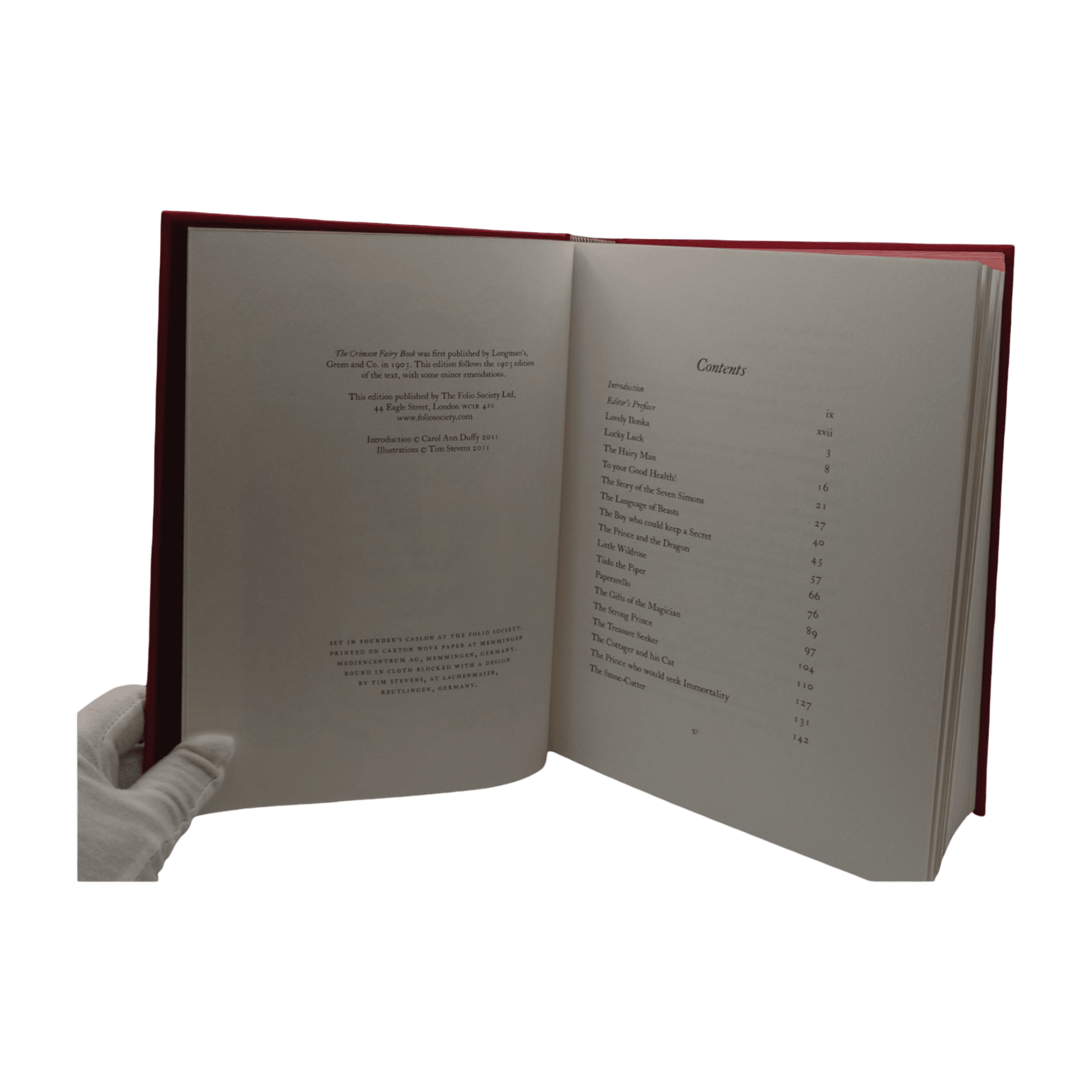 Crimson Fairy Book, The - Andrew Lang - Folio Society - 2011 1st Edition