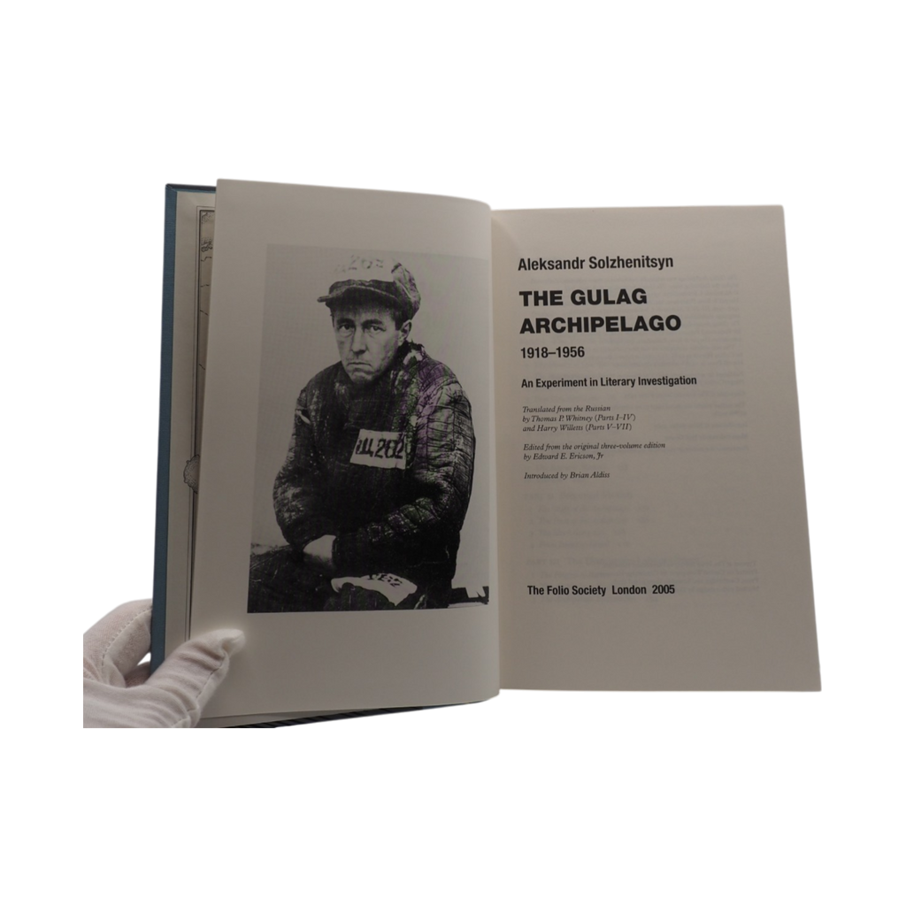 Gulag Archipelago 1918-1956, The - Aleksandr Solzhenitsyn - Folio Society - 2005 1st Edition