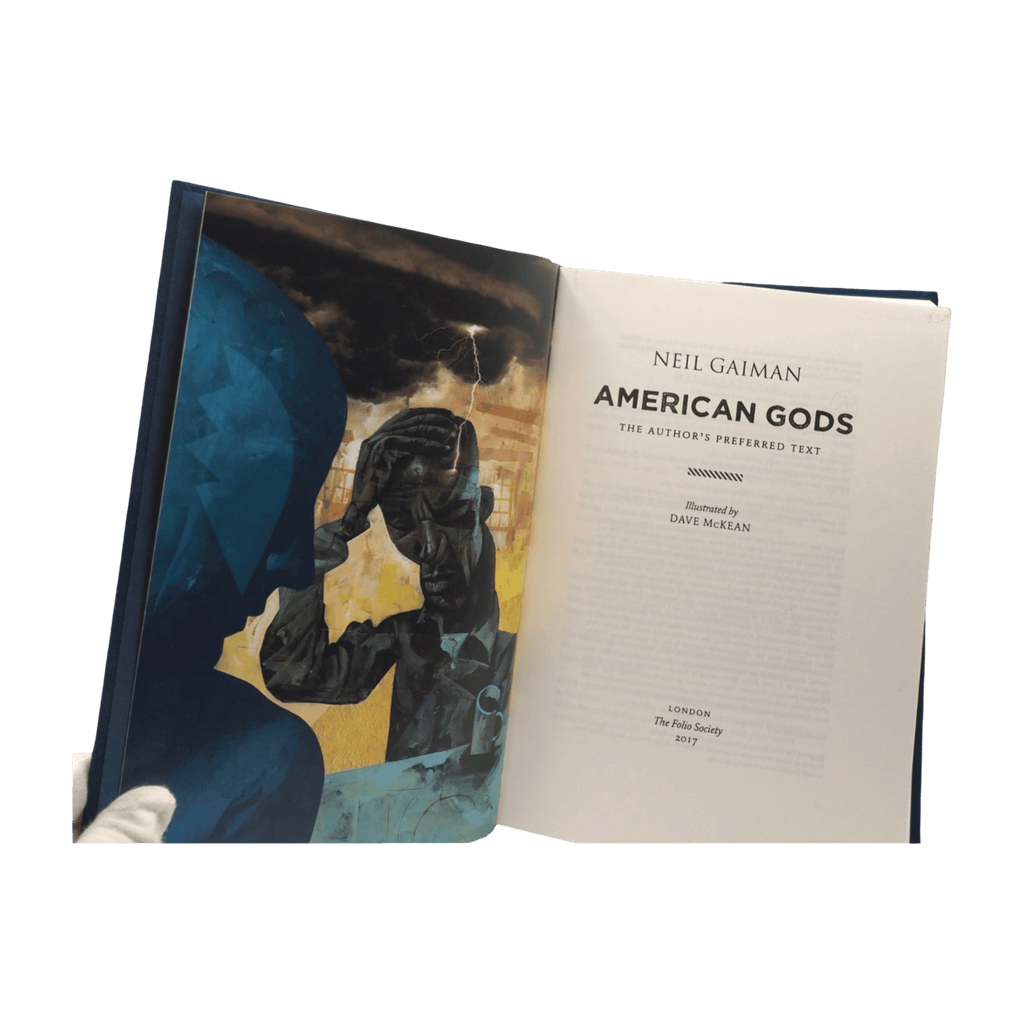 American Gods: The Author's Preferred Text - Neil Gaiman - Folio Society - 2017