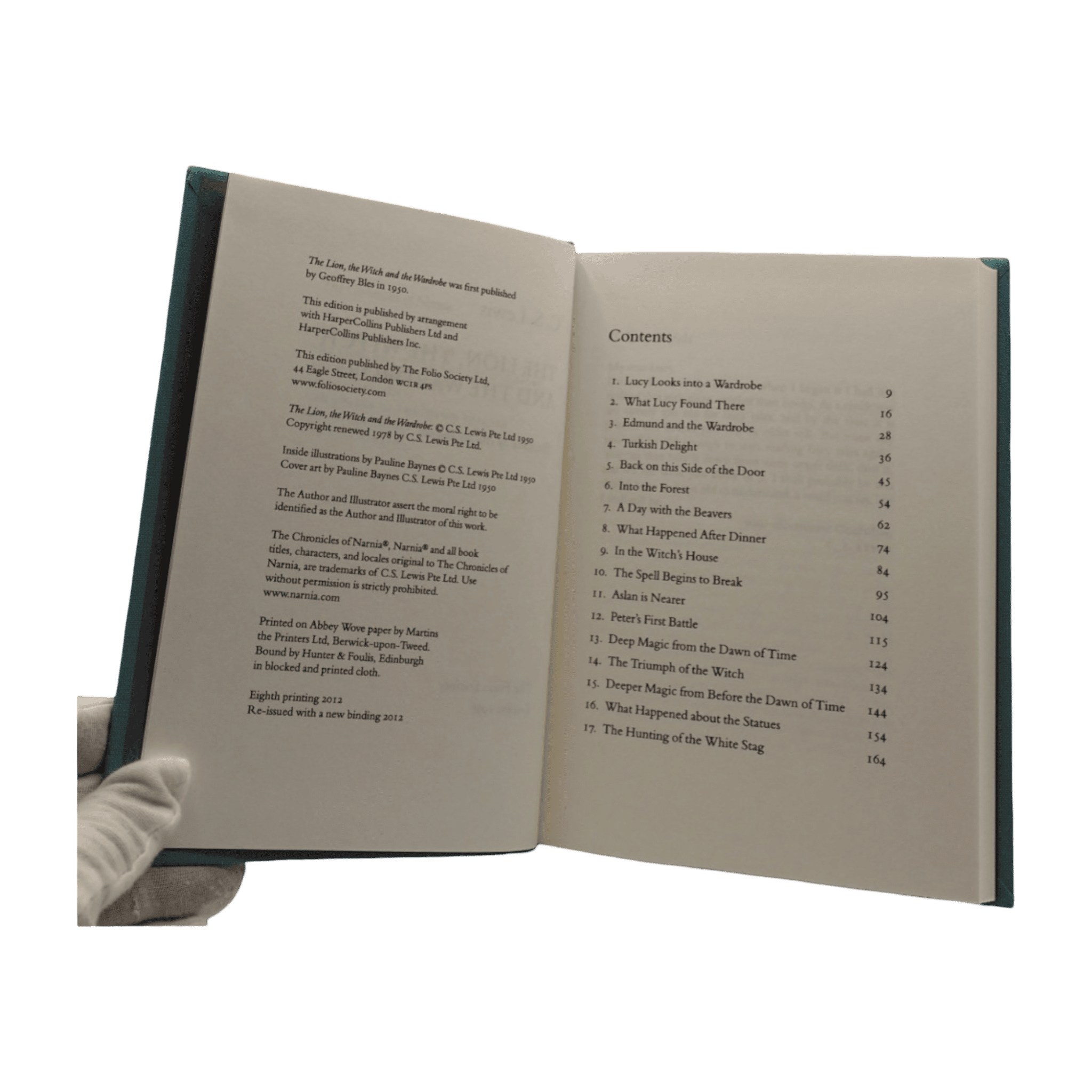 Chronicles of Narnia, The - C S Lewis - Folio Society - 2012