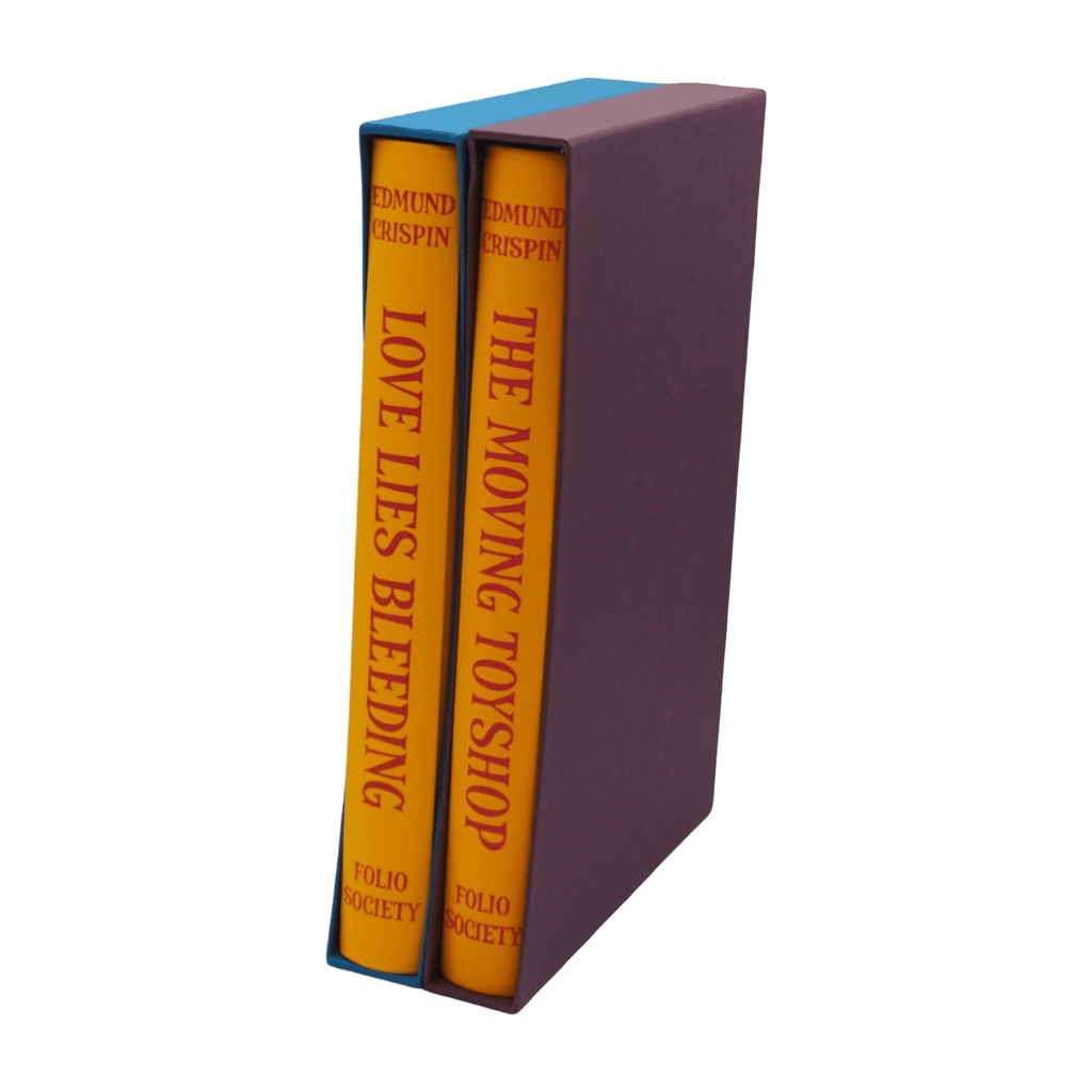 Moving Toyshop, The - Edmund Crispin - Folio Society - 2014 1st Edition & Love Lies Bleeding 2016 1st Edition