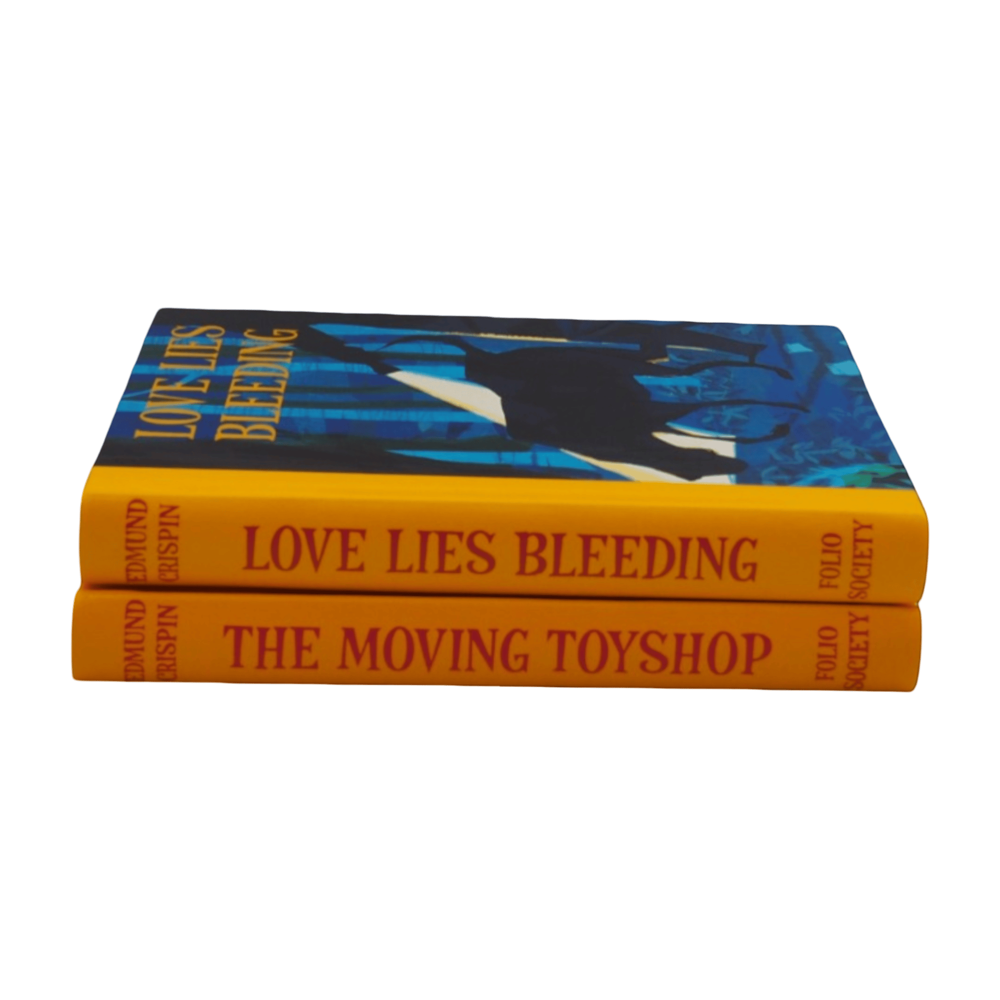 Moving Toyshop, The - Edmund Crispin - Folio Society - 2014 1st Edition & Love Lies Bleeding 2016 1st Edition