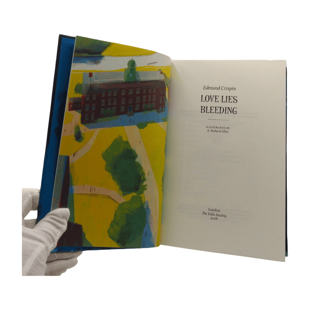 Moving Toyshop, The - Edmund Crispin - Folio Society - 2014 1st Edition & Love Lies Bleeding 2016 1st Edition