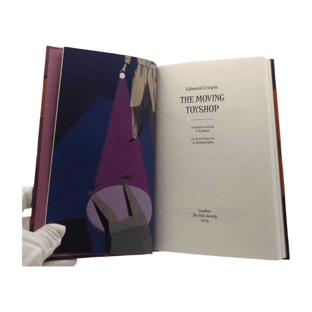 Moving Toyshop, The - Edmund Crispin - Folio Society - 2014 1st Edition & Love Lies Bleeding 2016 1st Edition