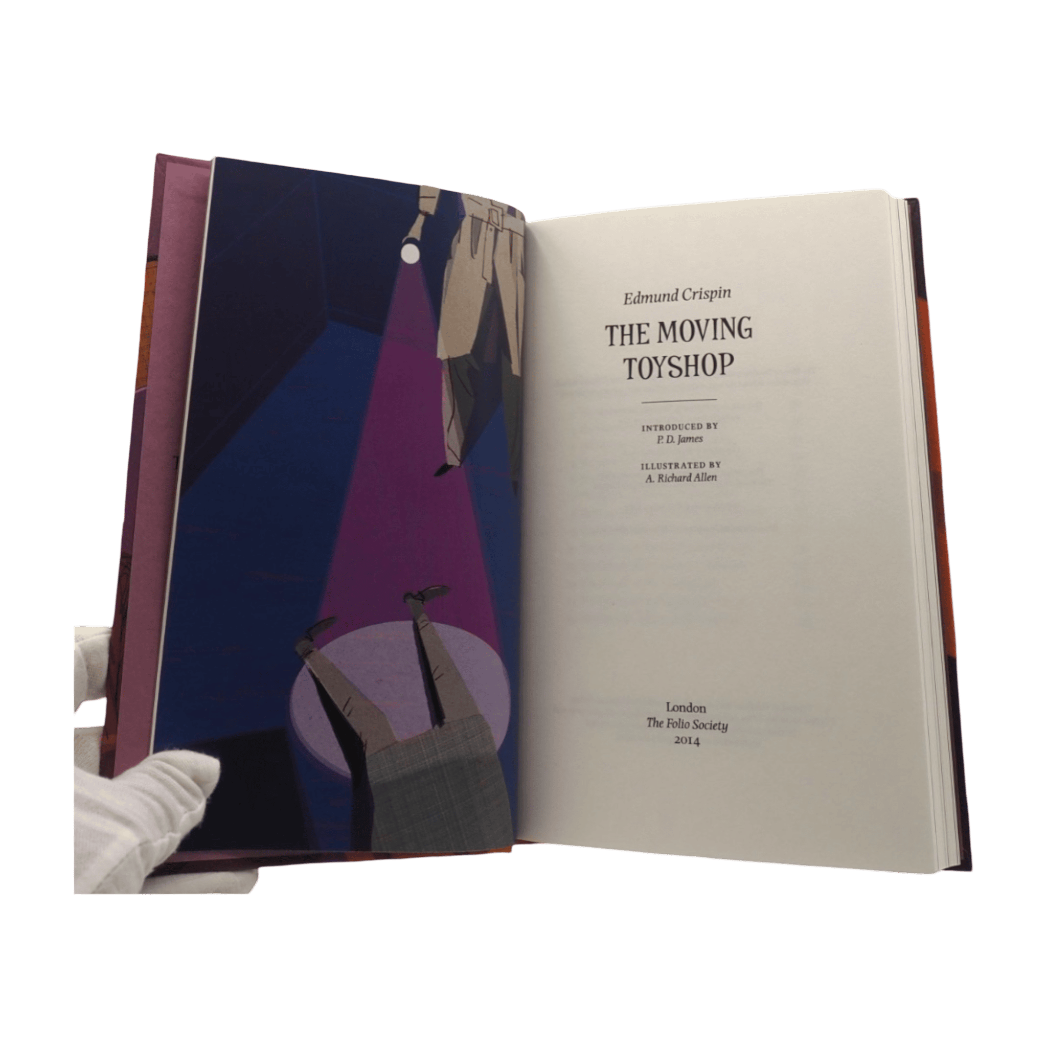 Moving Toyshop, The - Edmund Crispin - Folio Society - 2014 1st Edition & Love Lies Bleeding 2016 1st Edition