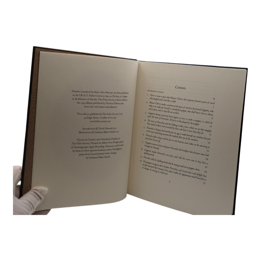 Pinocchio, The Story of a Puppet - Carlo Collodi - Folio Society - 2011 1st Edition
