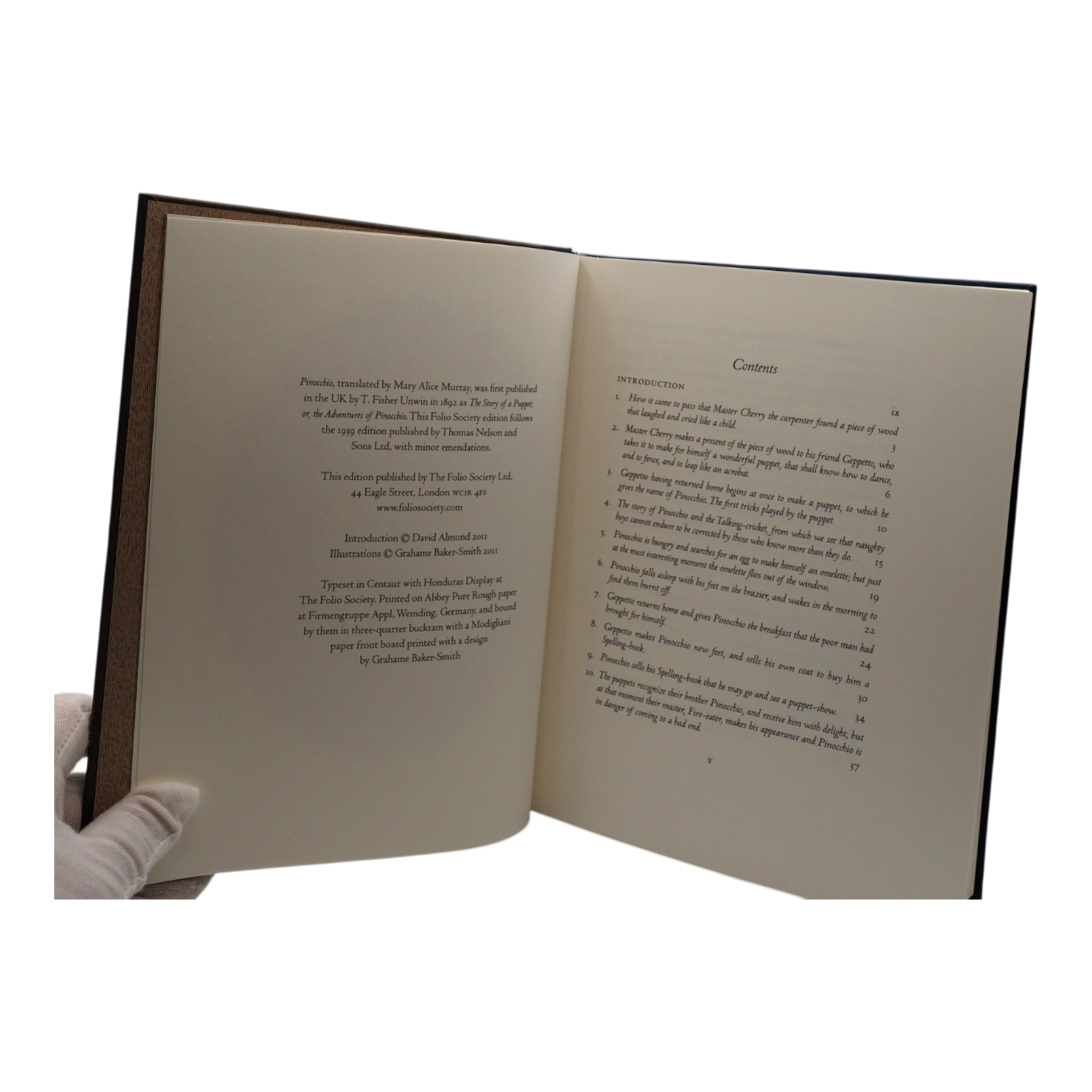 Pinocchio, The Story of a Puppet - Carlo Collodi - Folio Society - 2011 1st Edition