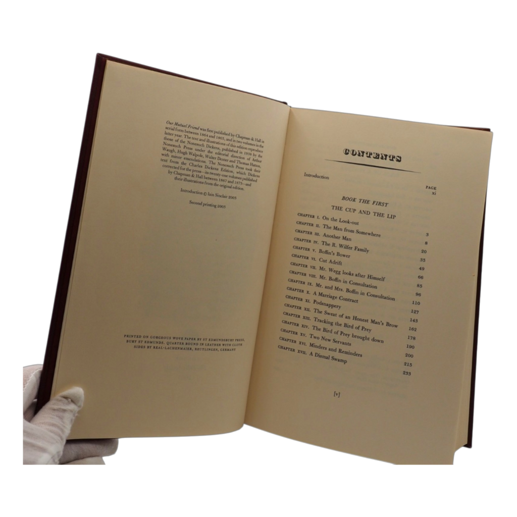 Our Mutual Friend - Charles Dickens - Folio Society - 2005