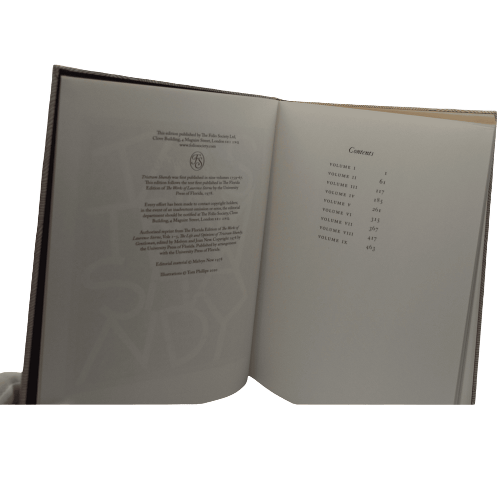 Tristram Shandy - Laurence Sterne - Folio Society - 2020 Limited Edition