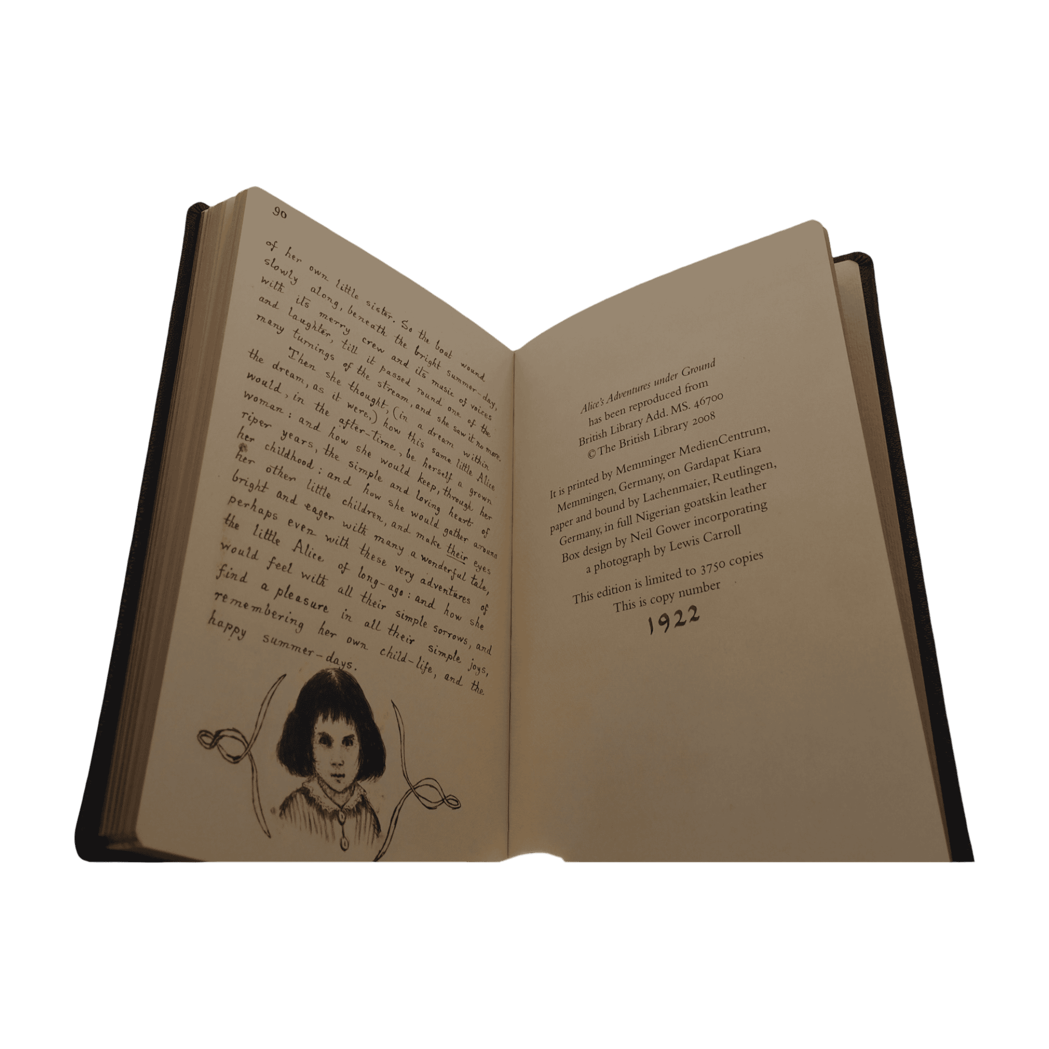 Alice's Adventures Under Ground - Lewis Carrol - Folio Society - 2008 Limited Edition