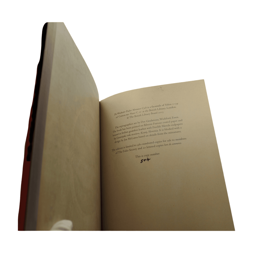 Winchester Psalter -  Folio Society - 2015 Limited Edition