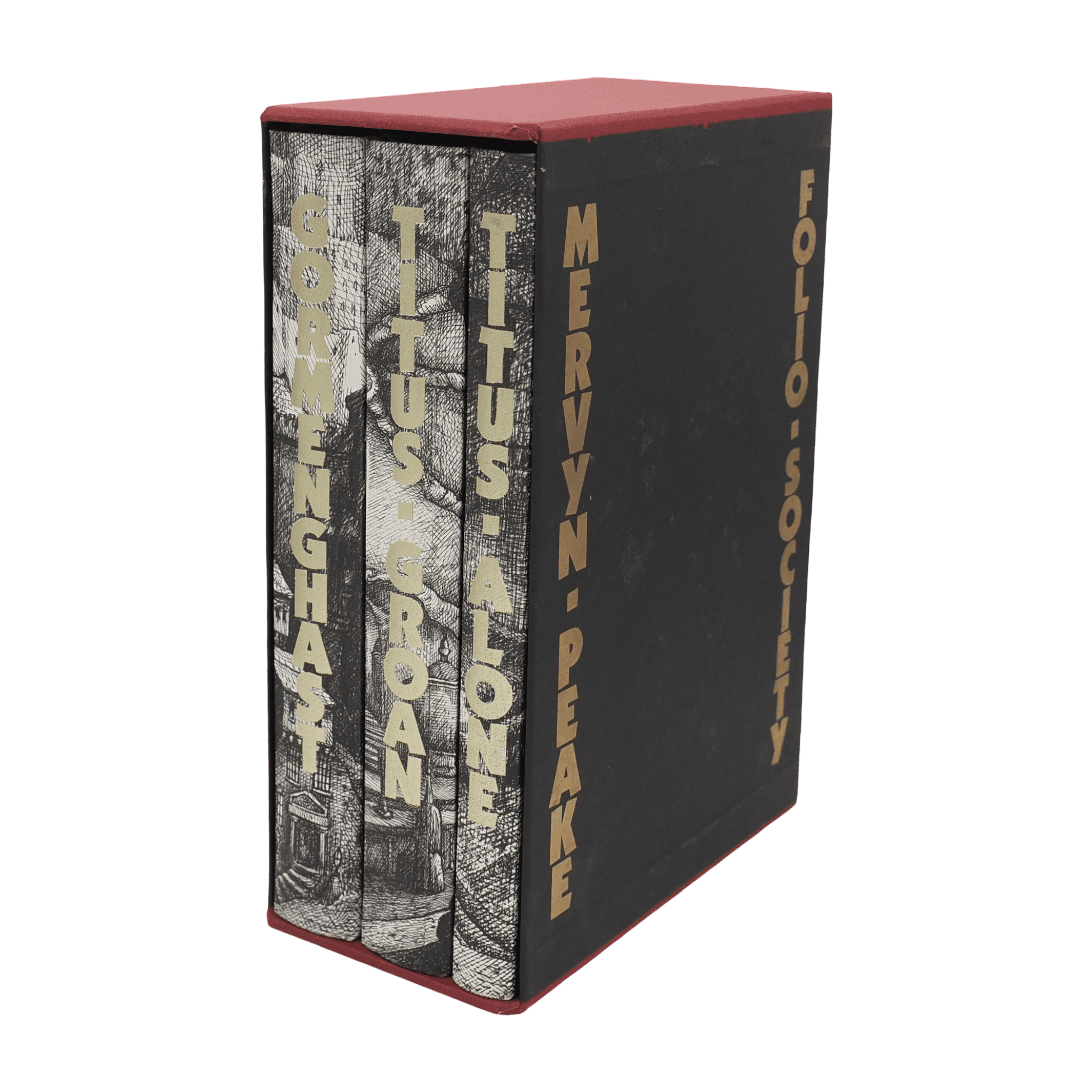 Gormenghast Trilogy, The - Mervyn Peake - Folio Society - 1992 1st Edition