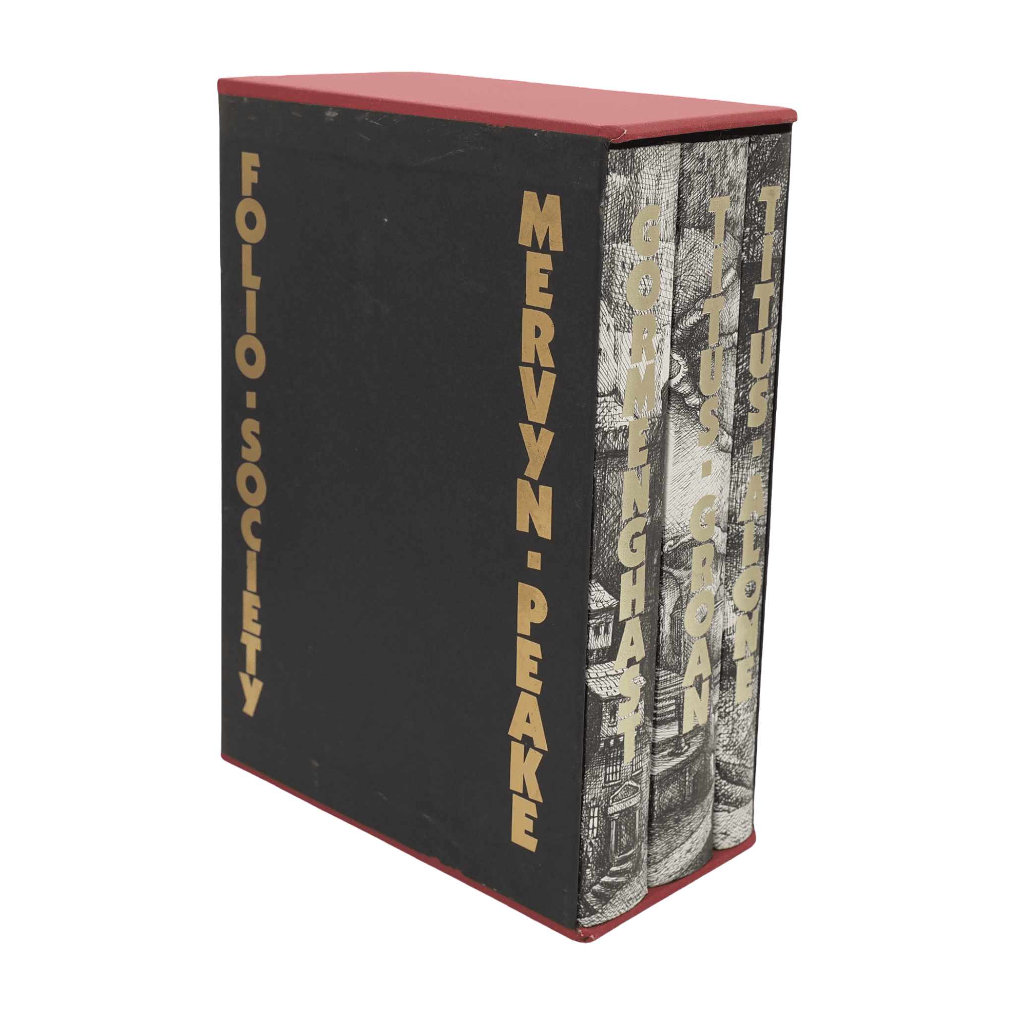 Gormenghast Trilogy, The - Mervyn Peake - Folio Society - 1992 1st Edition