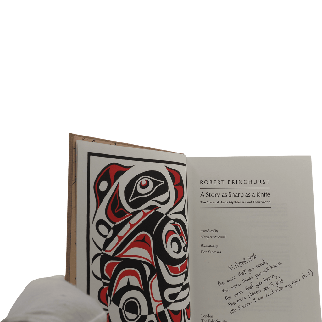A Story as Sharp as a Knife - Robert Bringhurst - Folio Society - 2015 1st Edition