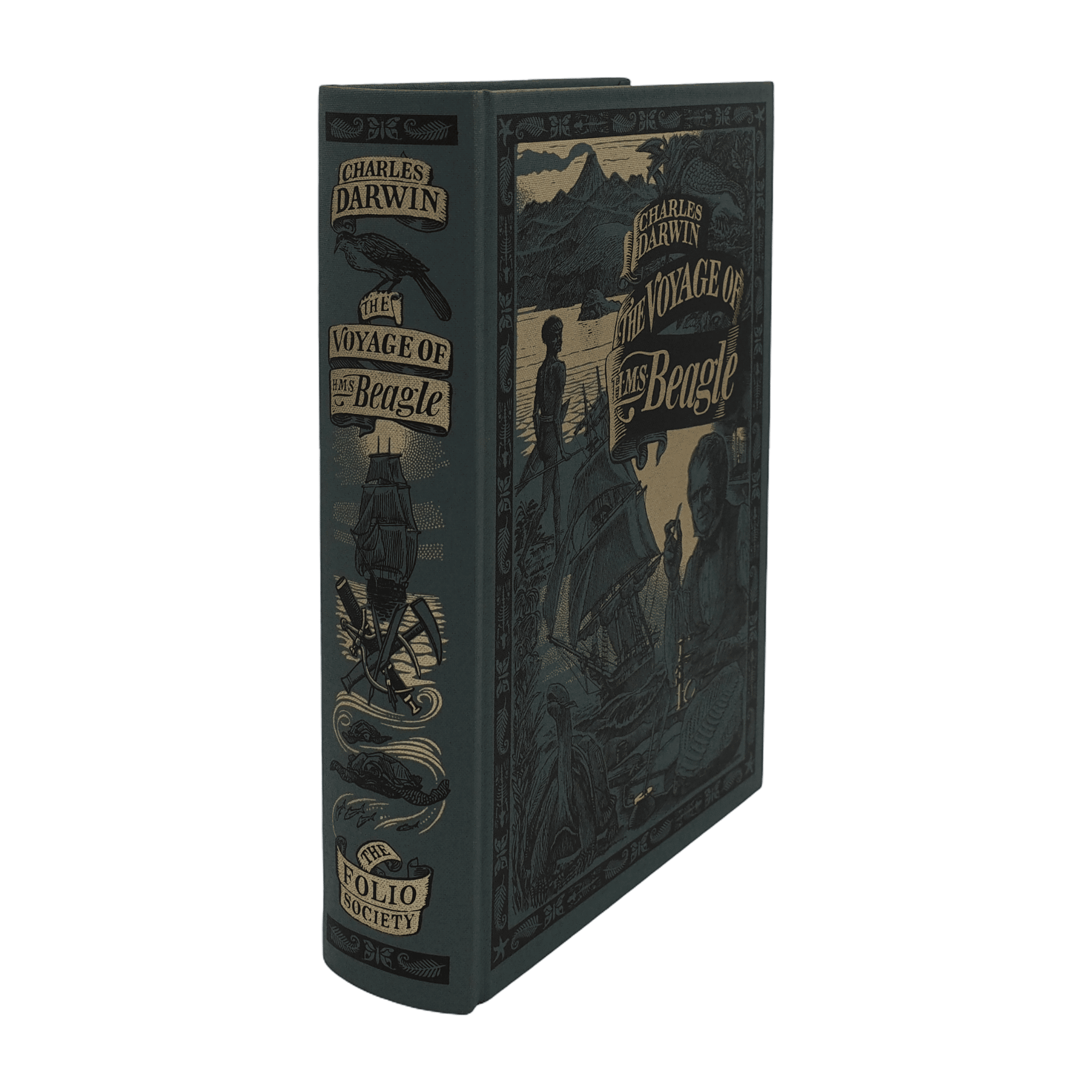 Voyage of the HMS Beagle - Charles Darwin - Folio Society - 2003 1st Edition