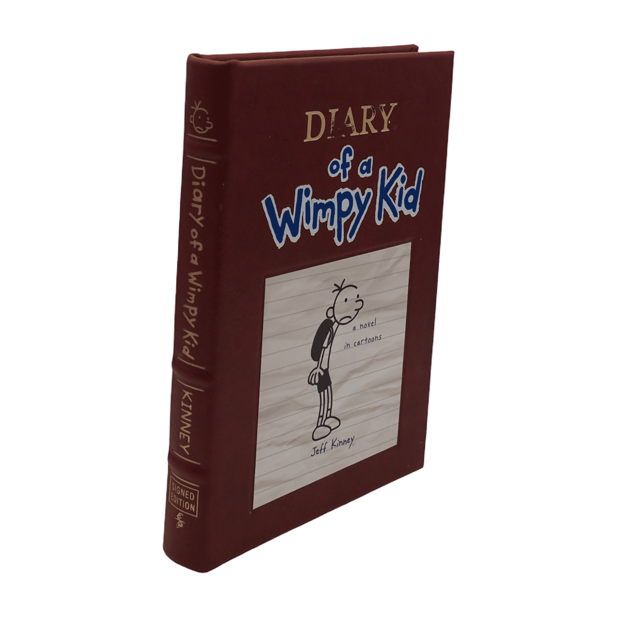 Diary Of A Wimpy Kid - Jeff Kinney - Easton Press - 2015 Signed Edition