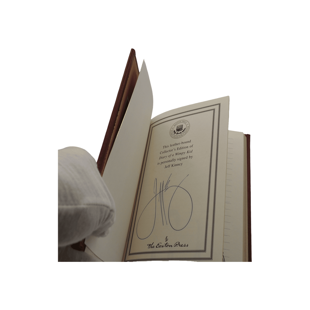 Diary Of A Wimpy Kid - Jeff Kinney - Easton Press - 2015 Signed Edition