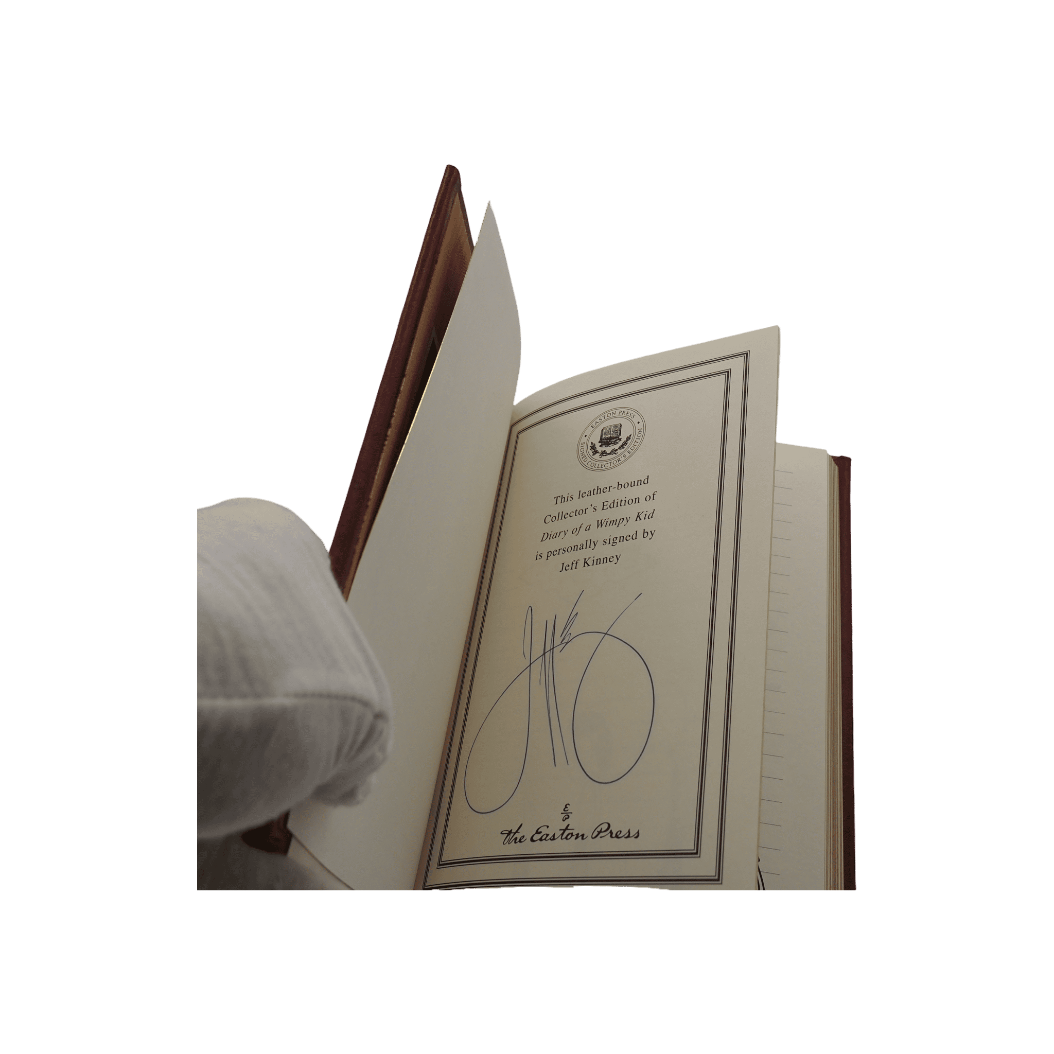 Diary Of A Wimpy Kid - Jeff Kinney - Easton Press - 2015 Signed Edition