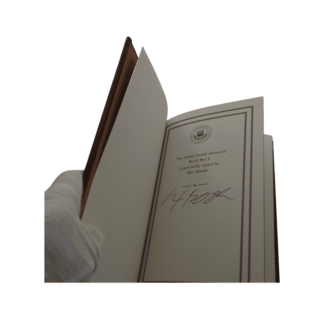 World War Z - Max Brooks - Easton Press - 2015 Signed Edition
