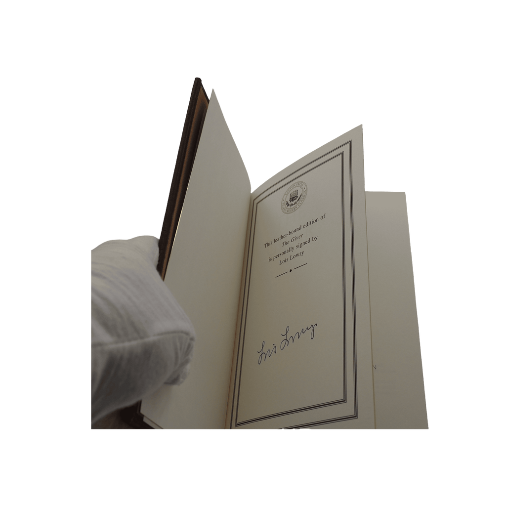The Giver - Lois Lowry - Easton Press - 2013 Signed Edition