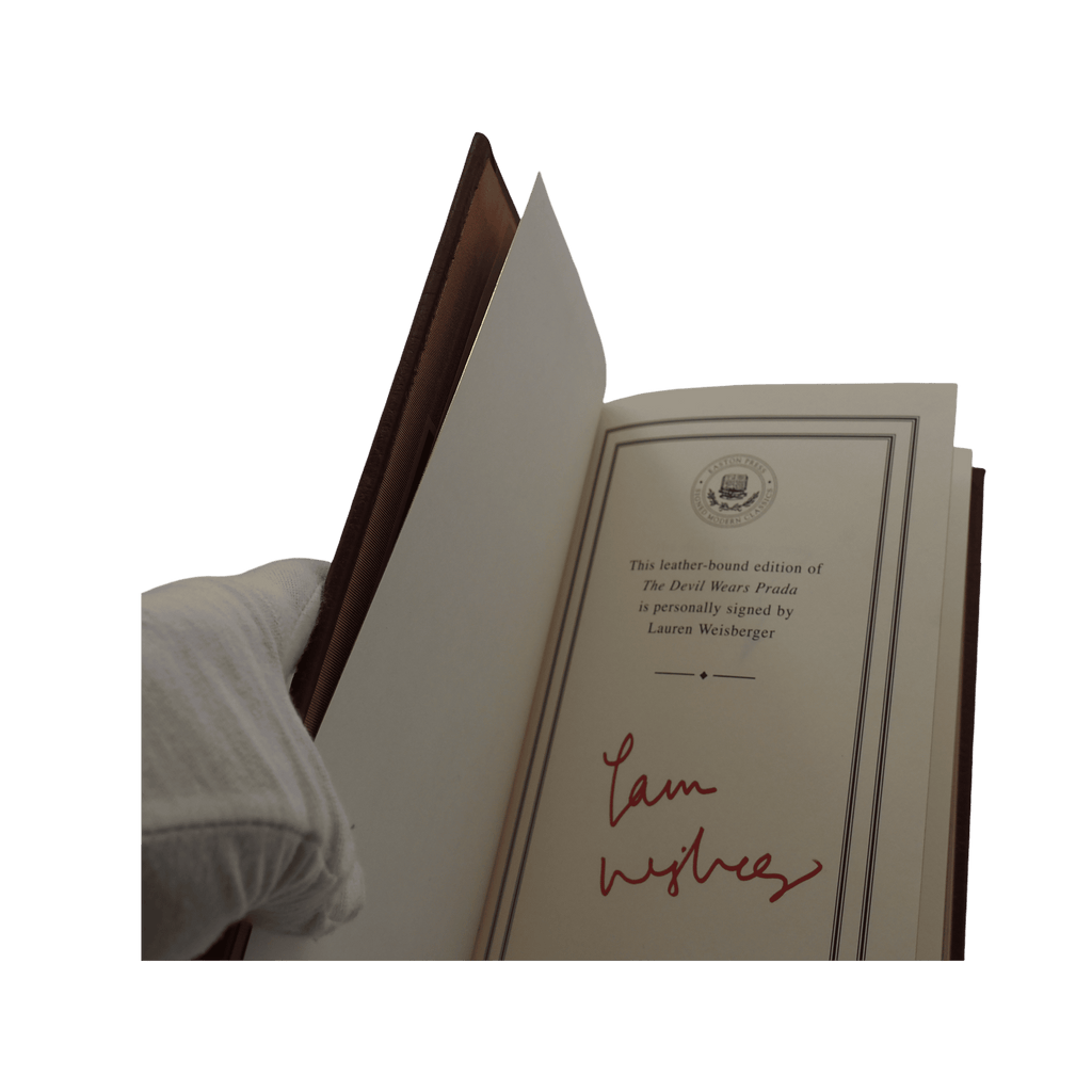 The Devil Wears Prada - Lauren Weisberger - Easton Press - 2015 Signed Edition
