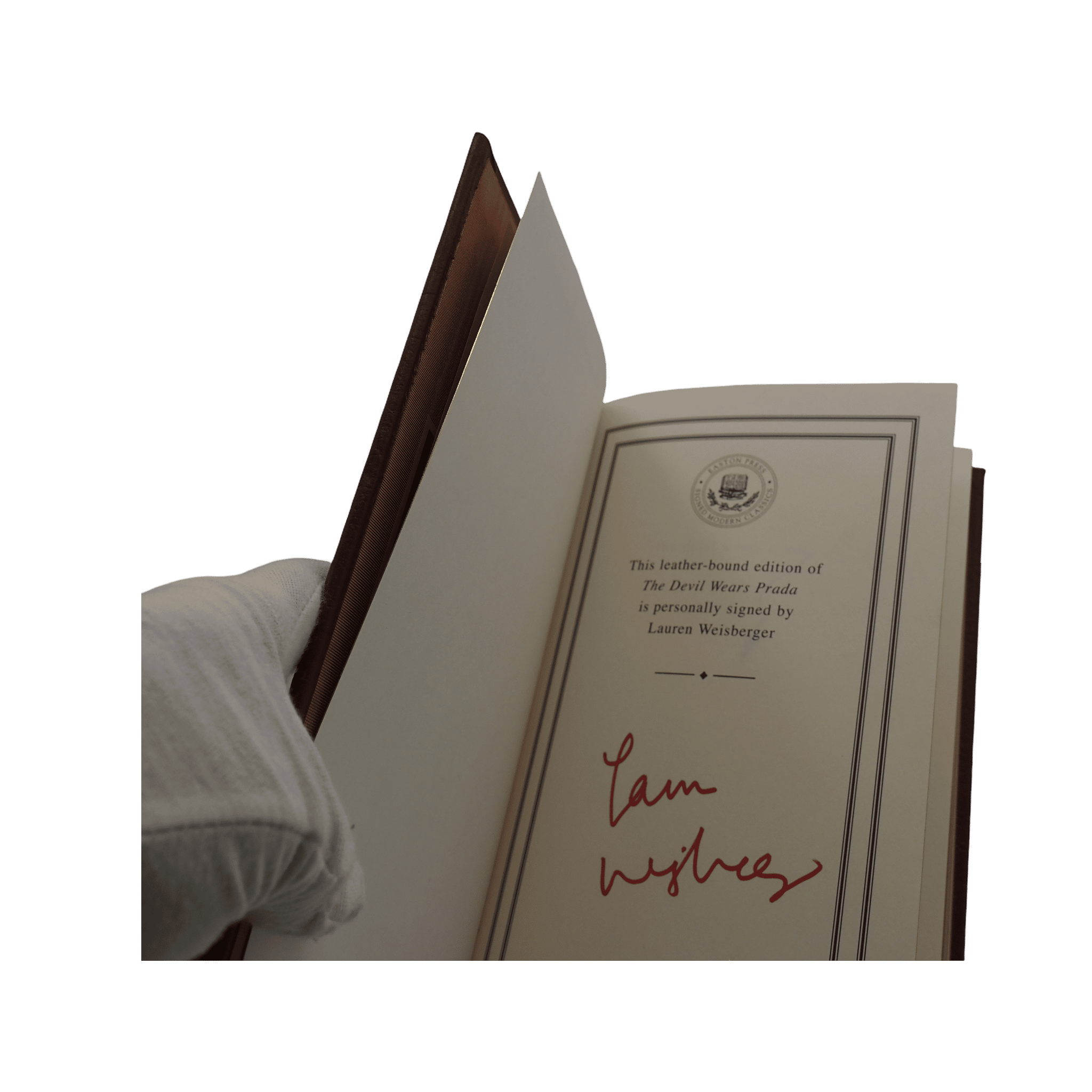 The Devil Wears Prada - Lauren Weisberger - Easton Press - 2015 Signed Edition