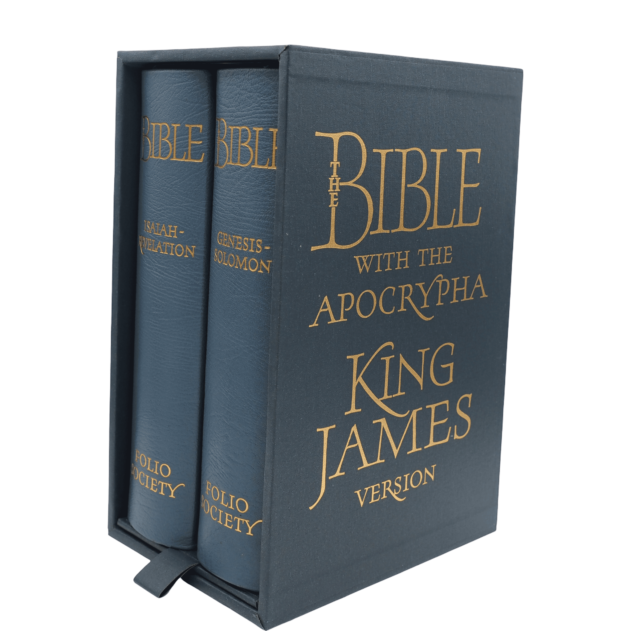 The Bible with the Apocrypha, King James Version - Limited Edition - Folio Society - 2011